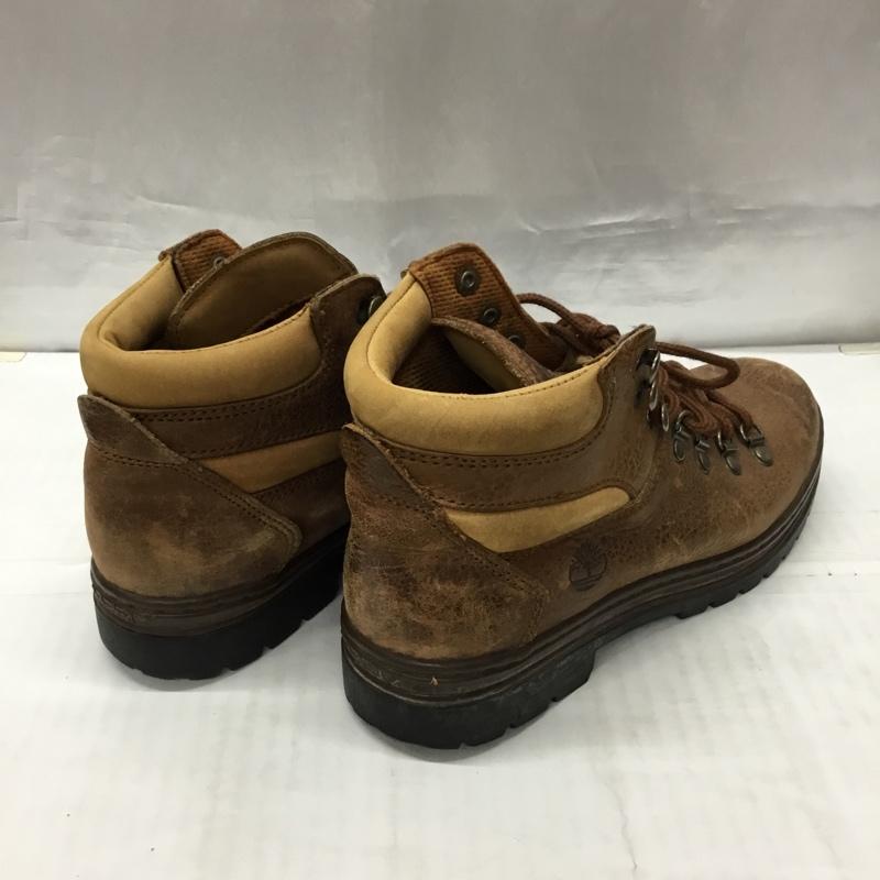 ティンバーランド Timberland ブーツ ショートブーツ 69355 8.5M ワンポイント 茶 / ブラウン /  メンズ USED 古着 中古 10119641