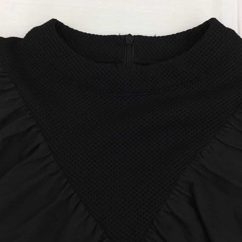 セレクトモカ select MOCA カットソー 長袖 FREE 無地 黒 / ブラック /  レディース USED 古着 中古 10138279