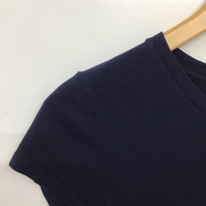 ポロラルフローレン POLO RALPH LAUREN Tシャツ 半袖 150cm プリント 紺 / ネイビー /  ガールズ USED 古着 中古 10140367