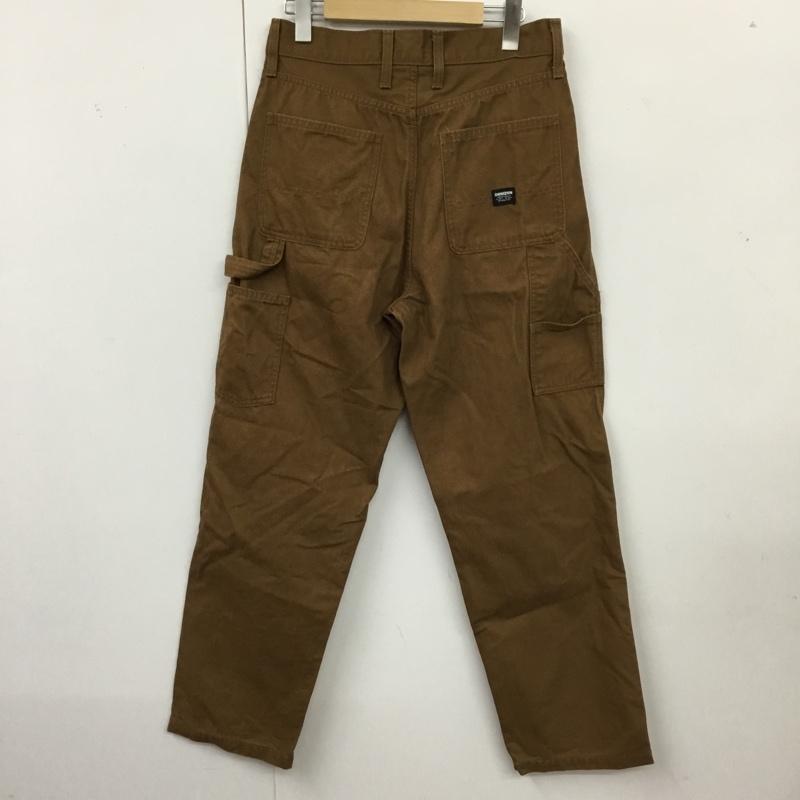 リーバイス Levi s パンツ デニム、ジーンズ ワイドパンツ カジュアルパンツ ワークパンツ 28インチ 無地 茶 / ブラウン /  メンズ USED 古着 中古 10120097