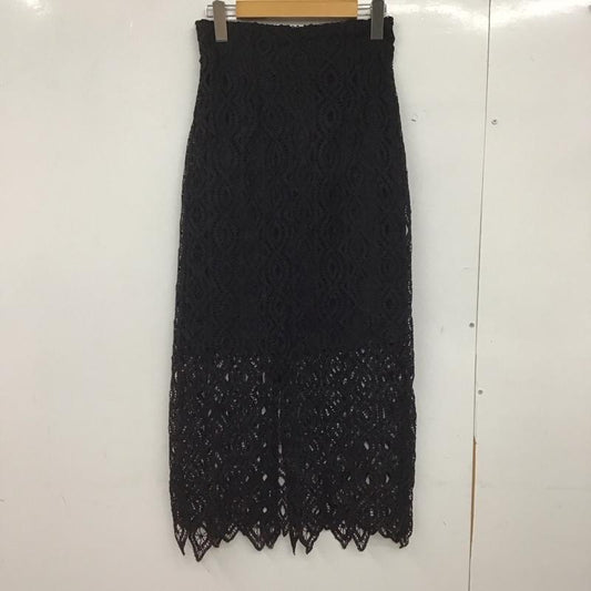 ジーナシス JEANASIS スカート ロングスカート コードレスナローSK JS050575TS タグ付き FREE  黒 / ブラック /  レディース USED 古着 中古 10146936