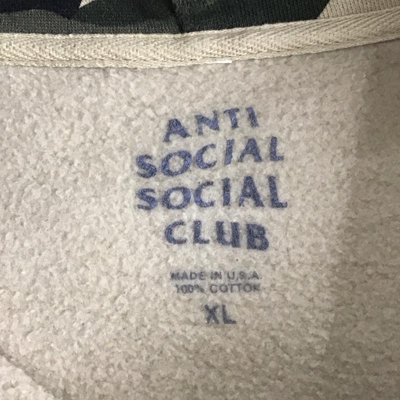 アンチソーシャルソーシャルクラブ ANTI SOCIAL SOCIAL CLUB パーカー 長袖 長袖パーカー フード付きパーカー プリントスウェット トレーナー XL カモフラージュ柄・迷彩 マルチカラー / マルチカラー /  メンズ USED 古着 中古 10123077