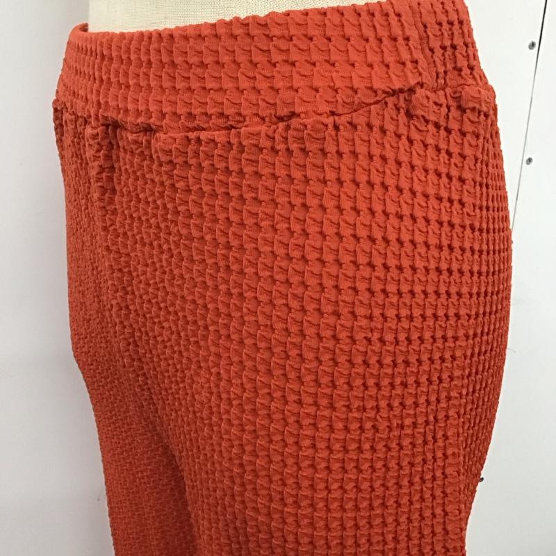 フリークスストア FREAK S STORE ボトムス ボトムス 222-3433 シャーリングイージーパンツ FREE 無地 橙 / オレンジ /  レディース USED 古着 中古 10124419