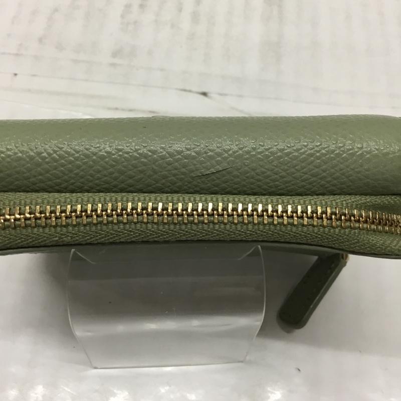 アニエス・ベー agnes b. 財布 コンパクト財布 TAW05-02 ミニウォレット ワンポイント 薄緑 / ライトグリーン /  レディース USED 古着 中古 10111054