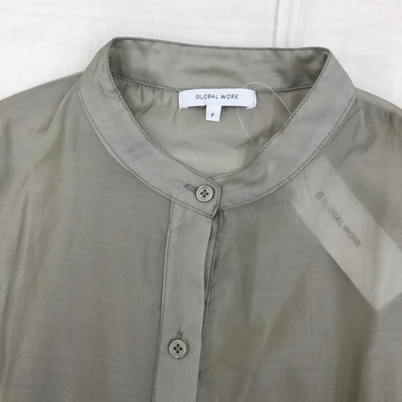 グローバルワーク GLOBAL WORK ワンピース ロングスカート FREE 無地 緑 / グリーン /  レディース USED 古着 中古 10129974