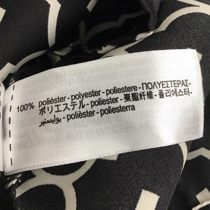 ザラ ZARA シャツ、ブラウス 長袖 長袖シャツ 総柄シャツ カラーシャツ M プリント 黒 / ブラック / X 白 / ホワイト /  レディース USED 古着 中古 10136096