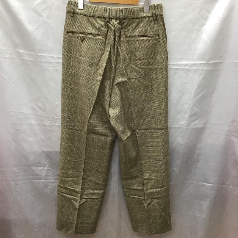 フリークスストア FREAK S STORE パンツ スラックス スラックスパンツ ワイドパンツ チェックカジュアルパンツ センタータックパンツ L チェック マルチカラー / マルチカラー /  メンズ USED 古着 中古 10113890