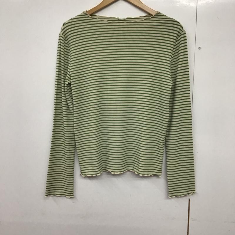ローリーズファーム LOWRYS FARM カットソー 長袖 FREE ボーダー柄 マルチカラー / マルチカラー /  レディース USED 古着 中古 10143012
