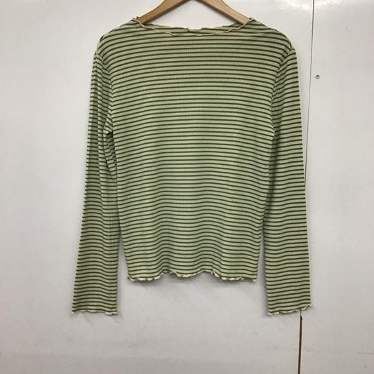 ローリーズファーム LOWRYS FARM カットソー 長袖 FREE ボーダー柄 マルチカラー / マルチカラー /  レディース USED 古着 中古 10143012