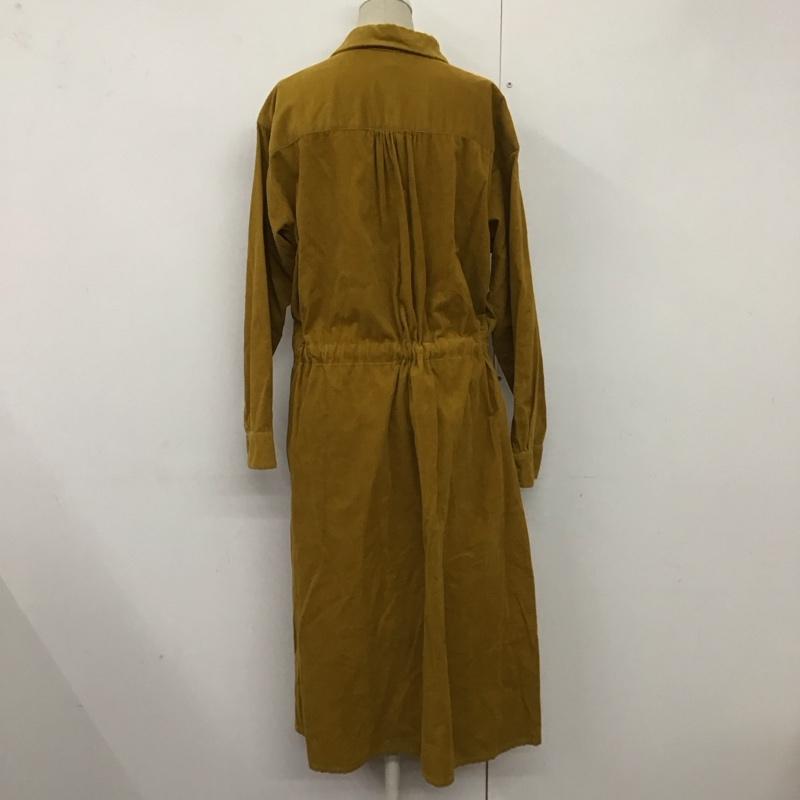 スタディオクリップ studio CLIP ワンピース ロングスカート M 無地 マスタード / マスタード /  レディース USED 古着 中古 10124429