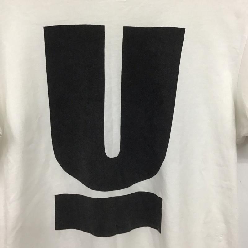 アンダーカバー UNDERCOVER Tシャツ 半袖 半袖カットソー プリントTシャツ クルーネックカットソー L プリント 白 / ホワイト /  メンズ USED 古着 中古 10148794