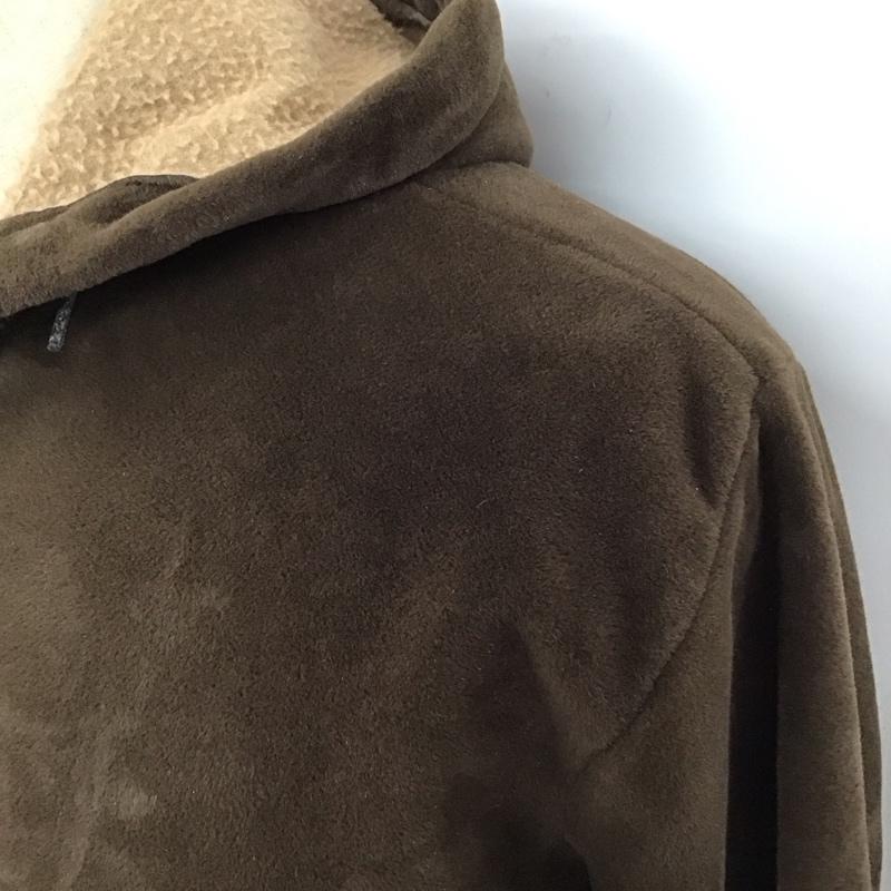 カーハート Carhartt パーカー 長袖 長袖パーカー フード付きパーカー スウェット トレーナー M 無地 茶 / ブラウン /  メンズ USED 古着 中古 10121461