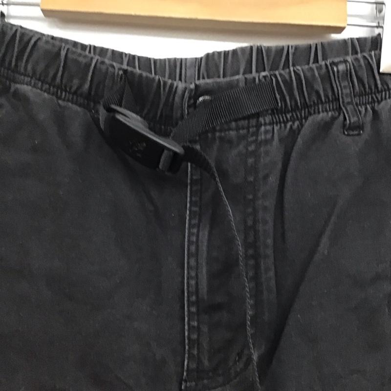 グラミチ GRAMICCI パンツ ワークパンツ、ペインターパンツ 8817-fdj ニューナローパンツ ワイドパンツ L ロゴ、文字 黒 / ブラック /  メンズ USED 古着 中古 10147000