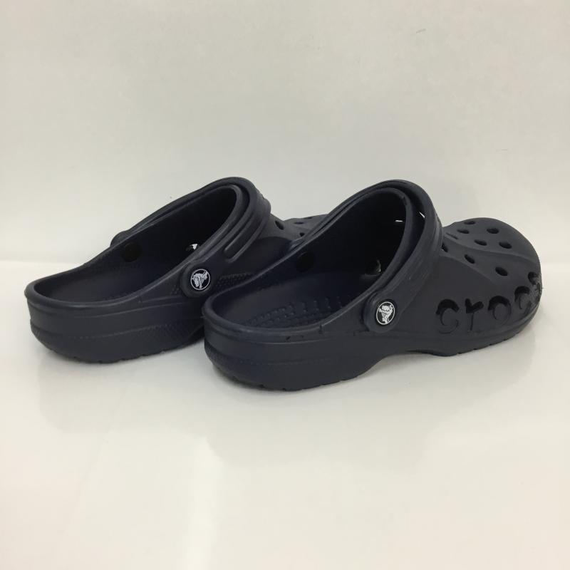 クロックス crocs サンダル サンダル 10126-410 baya バヤ 23.0cm 無地 紺 / ネイビー /  レディース USED 古着 中古 10117291