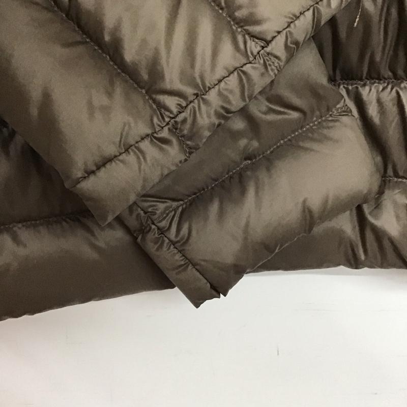 ユニクロ UNIQLO ジャケット、上着 ダウンジャケット L 無地 茶 / ブラウン /  レディース USED 古着 中古 10150919