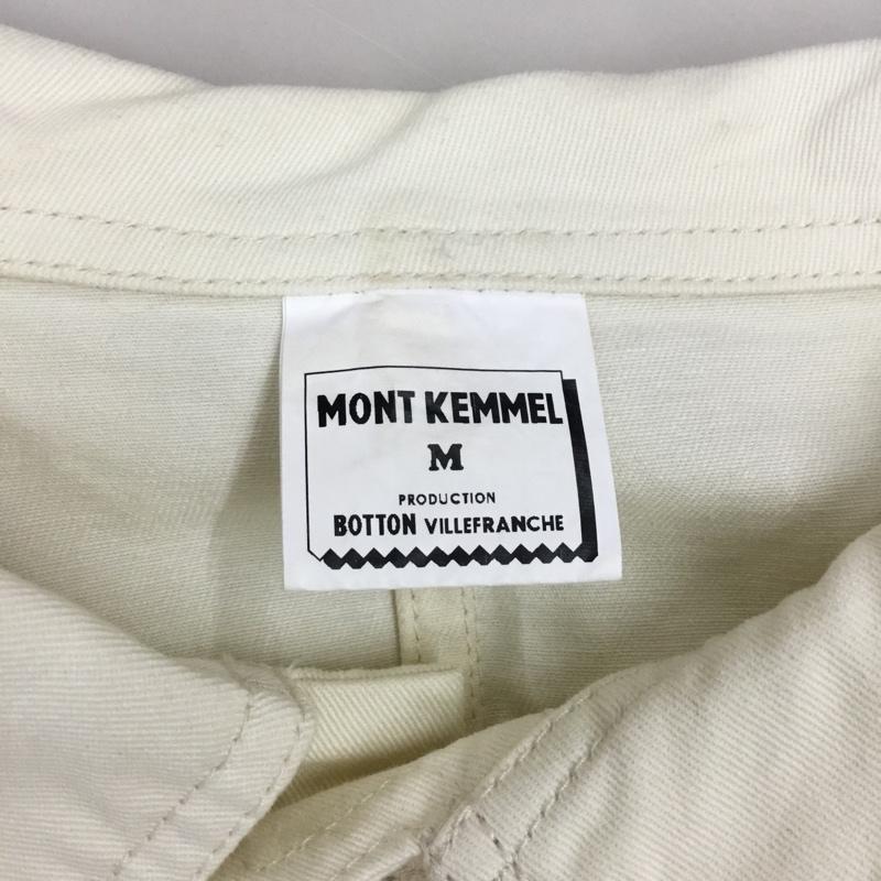 モンケメル MONT KEMMEL ジャケット、上着 ジャンパー、ブルゾン カバーオール ワークジャケット M 無地 アイボリー / アイボリー /  メンズ USED 古着 中古 10108920