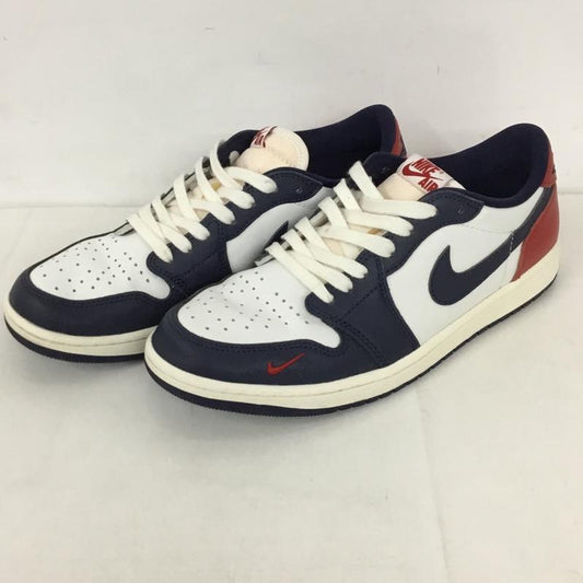 ナイキ NIKE スニーカー スニーカー HQ2993-100 AIR JORDAN 1 RETRO LOW OG 28.5cm 28.5cm ロゴ、文字 白 / ホワイト / X 赤 / レッド / X 紺 / ネイビー /  メンズ USED 古着 中古 10130774