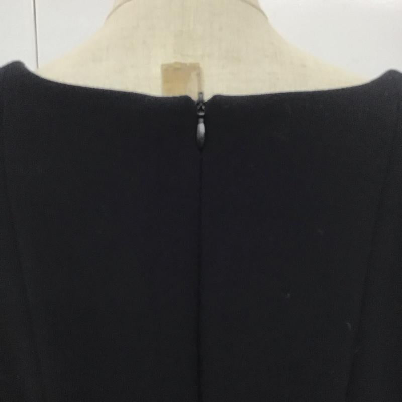 ザラベーシック ZARA BASIC ワンピース ロングスカート 半袖ロングワンピース カジュアルワンピース タイトスカート M 無地 黒 / ブラック /  レディース USED 古着 中古 10112115