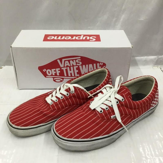 シュプリーム Supreme スニーカー スニーカー VN-0W3CEG5 VANS comme des garcons 14SS US9 箱有 US：9 ロゴ、文字 赤 / レッド / X 白 / ホワイト /  メンズ USED 古着 中古 10106030
