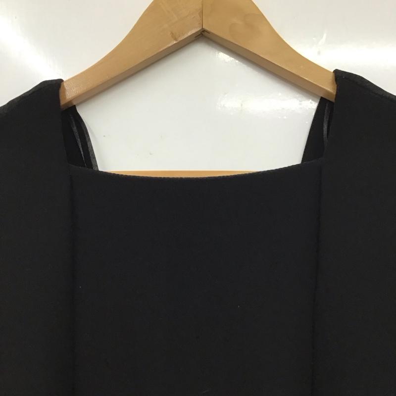 ザラベーシック ZARA BASIC ワンピース ミニスカート M 無地 黒 / ブラック /  レディース USED 古着 中古 10131561