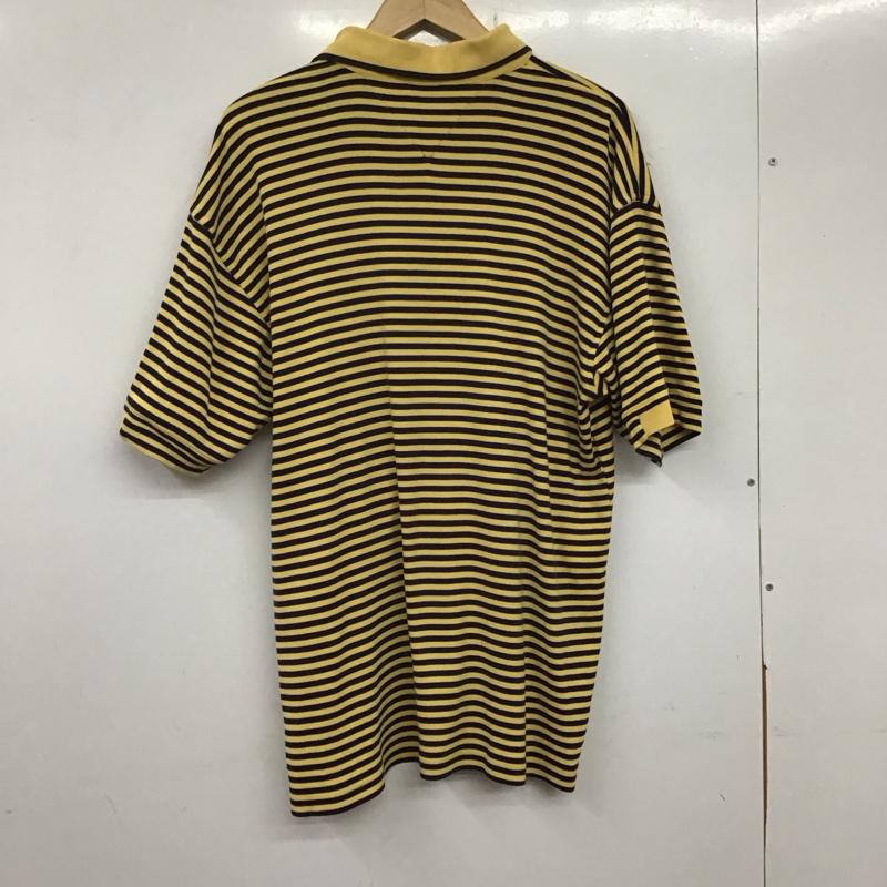 トミーヒルフィガー TOMMY HILFIGER ポロシャツ 半袖 M ボーダー柄 マルチカラー / マルチカラー /  メンズ USED 古着 中古 10134550