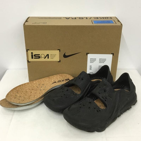 ナイキ NIKE スニーカー スニーカー DM0886 002 ISPA UNIVERSAL 10 箱有 サンダル ワンポイント 黒 / ブラック /  メンズ USED 古着 中古 10139211