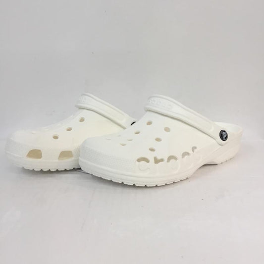 クロックス crocs サンダル サンダル 10126-100 Baya 25.0cm 無地 白 / ホワイト /  メンズ USED 古着 中古 10117288