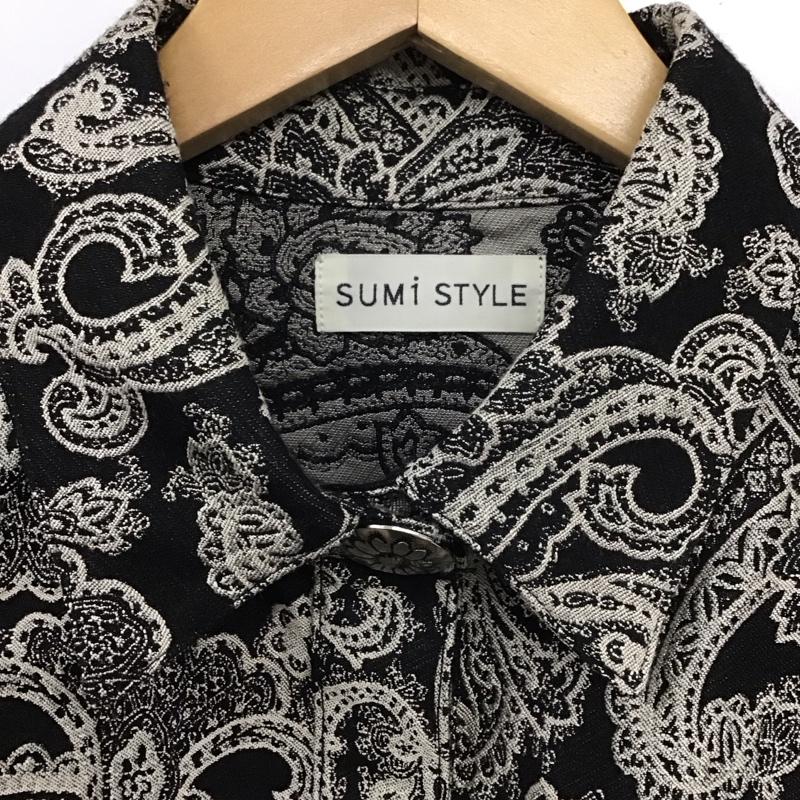 スミスタイル SUM1 STYLE シャツ、ブラウス 長袖 ペイズリー 黒 / ブラック /  レディース USED 古着 中古 10133699