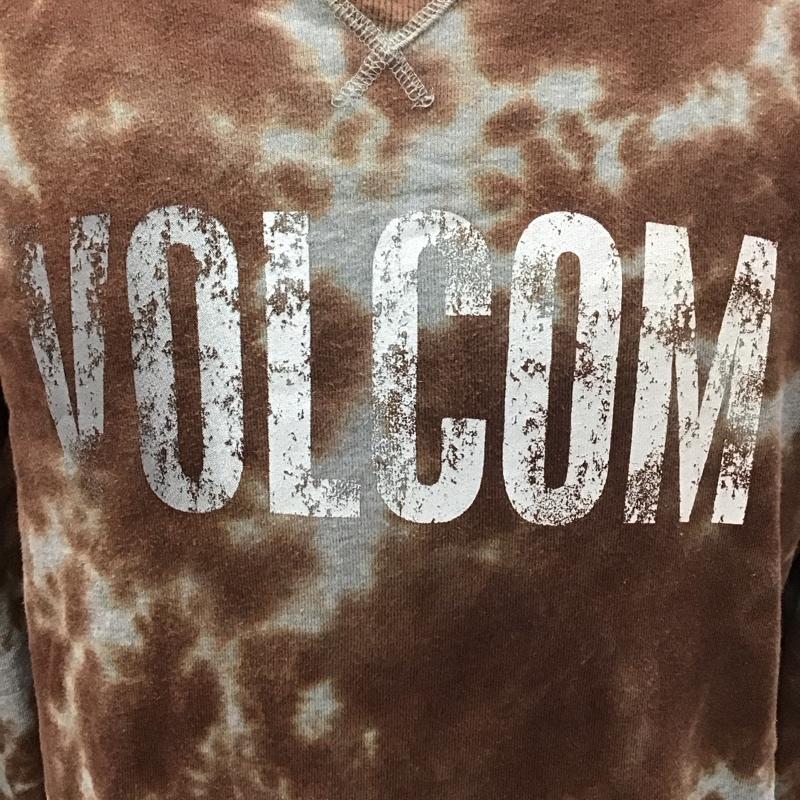 ボルコム VOLCOM トレーナー 長袖 長袖 M 総柄 マルチカラー / マルチカラー /  メンズ USED 古着 中古 10113678