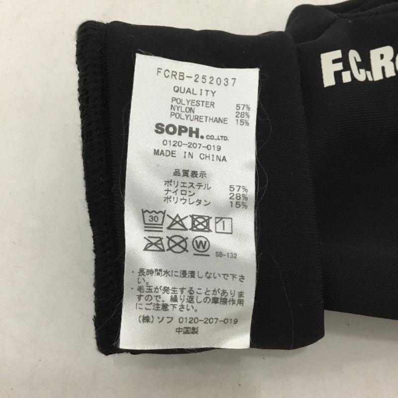 エフシーレアルブリストル F.C.Real Bristol ファッション小物 手袋 FCRB-252037 STRETCH FLEECE TOUCH GLOVES ロゴ、文字 黒 / ブラック /  メンズ USED 古着 中古 10149676