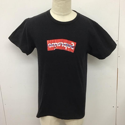 シュプリーム Supreme Tシャツ 半袖 17SS BoxLogoTee COMMEdesGARCONS プリントTシャツ S プリント 黒 / ブラック /  メンズ USED 古着 中古 10126237