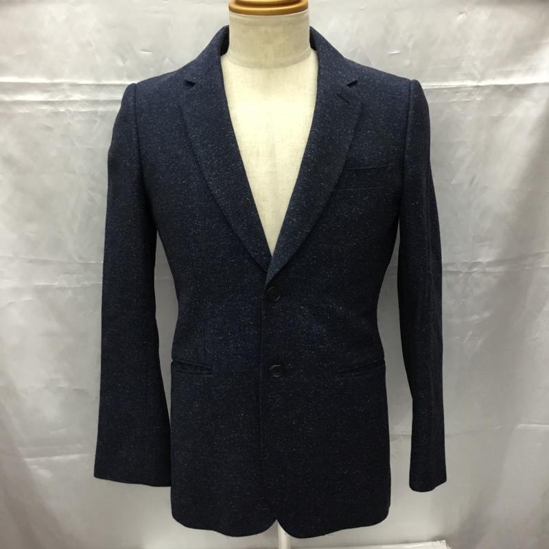 ポールスミス Paul Smith ジャケット、上着 ジャケット、ブレザー カジュアルジャケット カラージャケット ポケットジャケット アウター S 無地 紺 / ネイビー /  メンズ USED 古着 中古 10106503