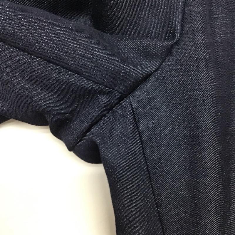 ニジュウサンク 23区 パンツ スラックス 38 無地 紺 / ネイビー /  レディース USED 古着 中古 10144526