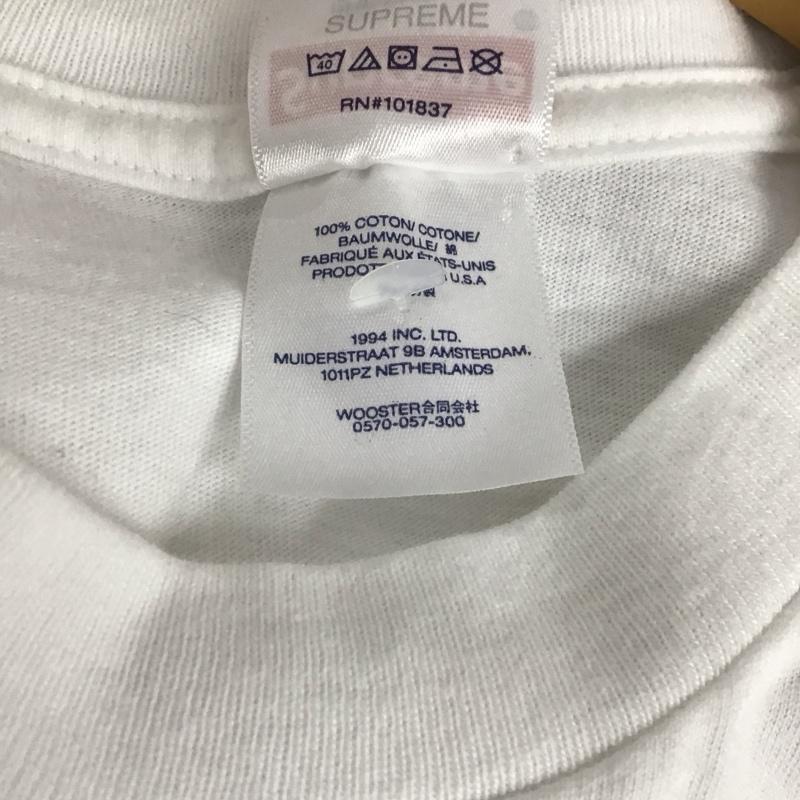 シュプリーム Supreme Tシャツ 半袖 23SS EyewearTee 半袖カットソー プリントTシャツ L プリント 白 / ホワイト /  メンズ USED 古着 中古 10150413