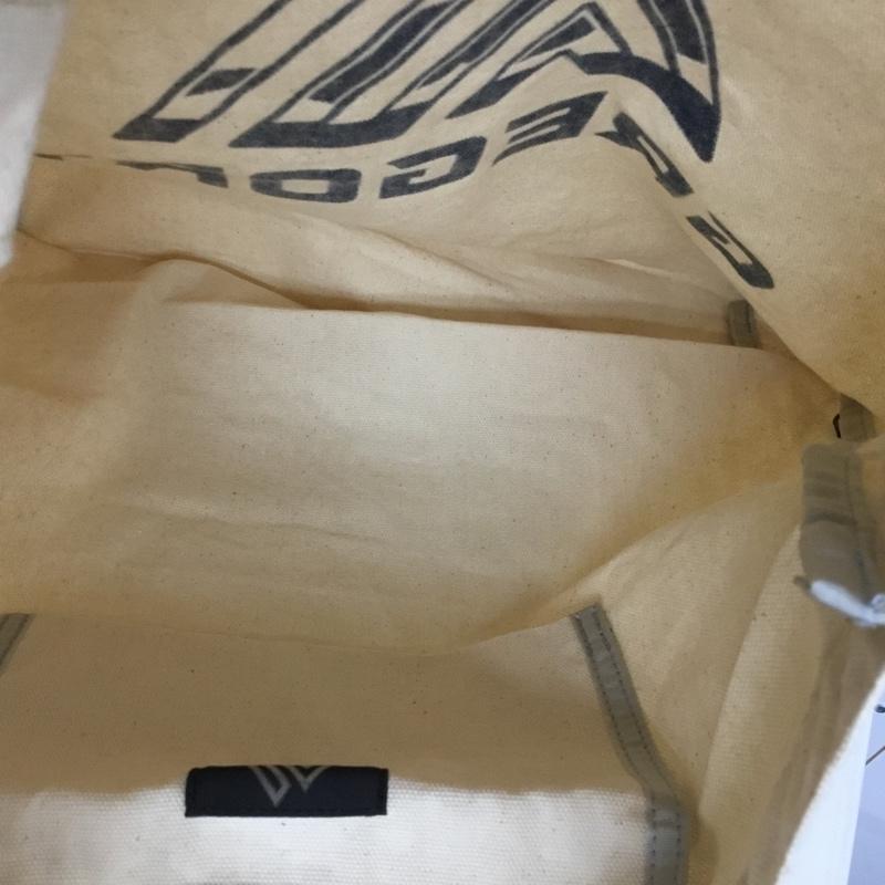 グレゴリー GREGORY トートバッグ トートバッグ コットンキャンバストート タグ付き ロゴ、文字 アイボリー / アイボリー /  メンズ USED 古着 中古 10140207