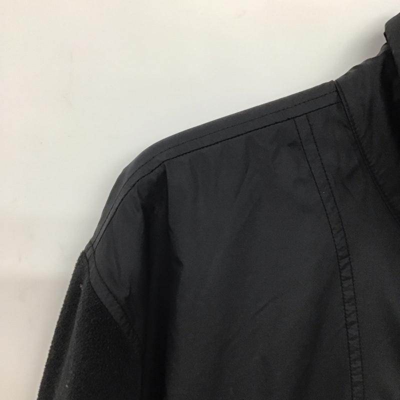 コロンビア Columbia ジャケット、上着 ジャンパー、ブルゾン 218 pm1428 フリースジャケット ジップアップジャケット アウター S ロゴ、文字 黒 / ブラック /  メンズ USED 古着 中古 10140949