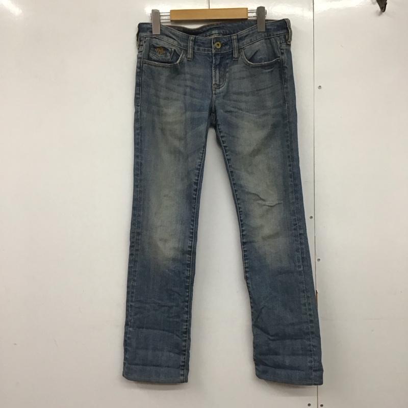 ラルフローレン RALPHLAUREN パンツ デニム、ジーンズ 28インチ 無地 水色 / ライトブルー /  レディース USED 古着 中古 10143754