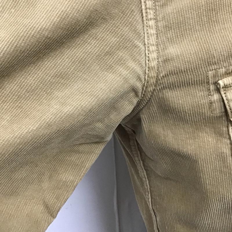 ナノユニバース nano・universe シャツ、ブラウス 長袖 コーデュロイ M 無地 ベージュ / ベージュ /  メンズ USED 古着 中古 10106095