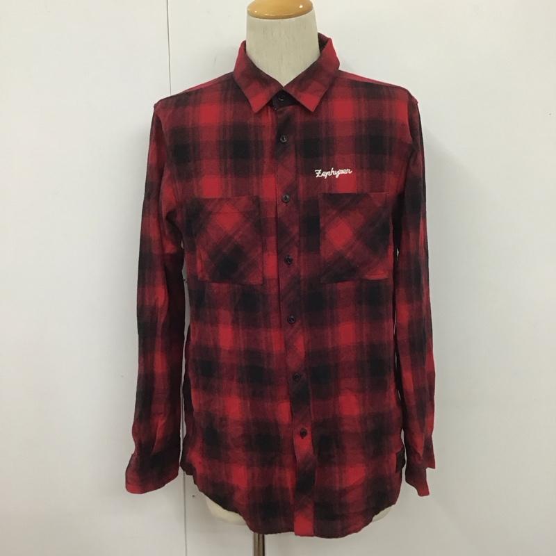 ゼファレン Zephyren シャツ、ブラウス 長袖 長袖シャツ L チェック マルチカラー / マルチカラー /  メンズ USED 古着 中古 10107225