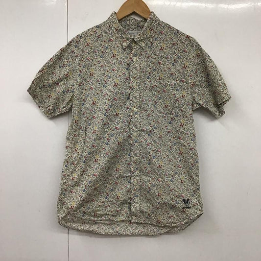 アヴィレックス AVIREX U.S.A. シャツ、ブラウス 半袖 半袖シャツ プリントシャツ カラーシャツ ボタンダウンシャツ L プリント マルチカラー / マルチカラー /  メンズ USED 古着 中古 10131431