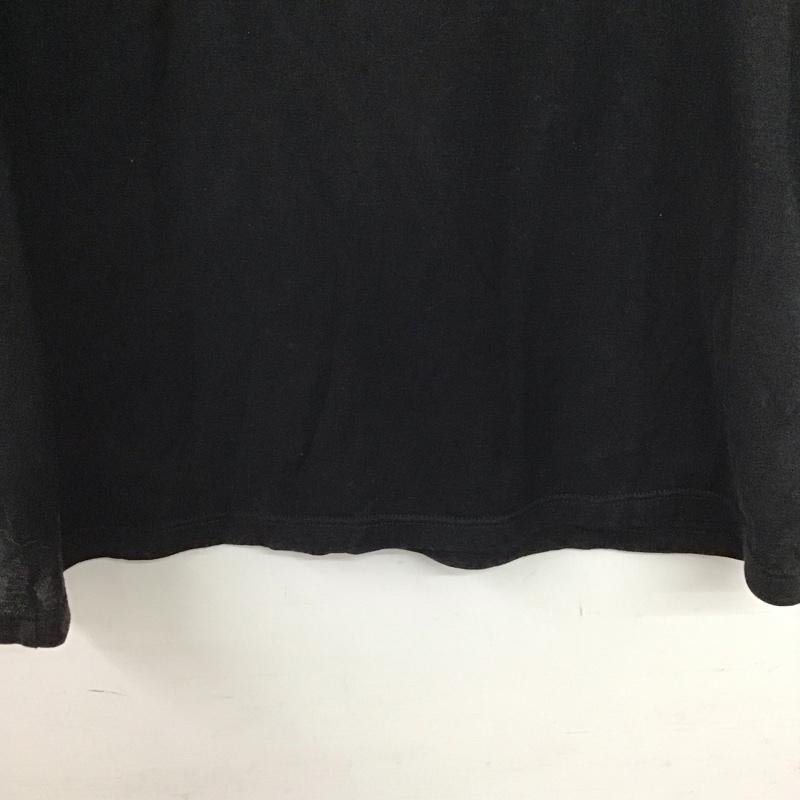 サンローラン SAINTLAURENT Tシャツ 半袖 半袖カットソー プリントTシャツ クルーネックカットソー XS プリント 黒 / ブラック /  メンズ USED 古着 中古 10150888