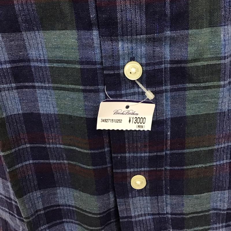 ブルックスブラザーズ BROOKS BROTHERS シャツ、ブラウス 長袖 長袖シャツ チェックシャツ カラーシャツ カジュアルシャツ ボタンダウンシャツ S チェック マルチカラー / マルチカラー /  メンズ USED 古着 中古 10111123
