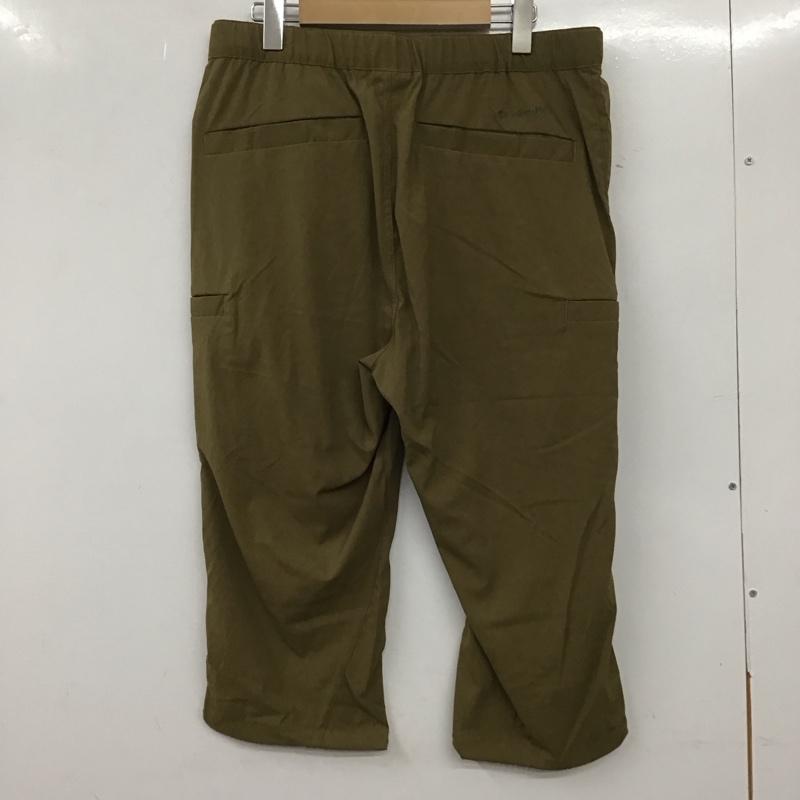 コロンビア Columbia パンツ ショートパンツ 119 pm4905 七分丈パンツ ブルーステムニーパンツ L 無地 カーキ / カーキ /  メンズ USED 古着 中古 10133214