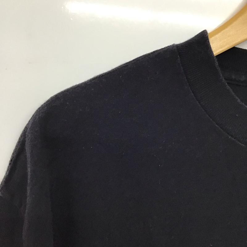 ポインター POINTER Tシャツ 半袖 半袖カットソー プリントTシャツ クルーネックカットソー XL ロゴ、文字 紺 / ネイビー /  メンズ USED 古着 中古 10150070