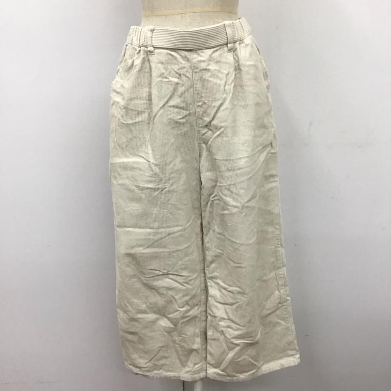 スタディオクリップ studio CLIP ボトムス ボトムス M 無地 白 / ホワイト /  レディース USED 古着 中古 10121538