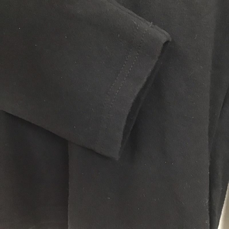 エンポリオアルマーニ EMPORIO ARMANI カットソー 長袖 長袖カットソー クルーネックカットソー スパンコール M ロゴ、文字 黒 / ブラック /  メンズ USED 古着 中古 10136159