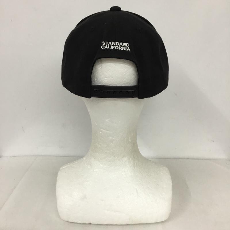 スタンダード カリフォルニア STANDARD CALIFORNIA 帽子 キャップ VANS Checker Logo Twill Cap VANS-17AW-CAP ロゴ、文字 黒 / ブラック /  メンズ USED 古着 中古 10130418