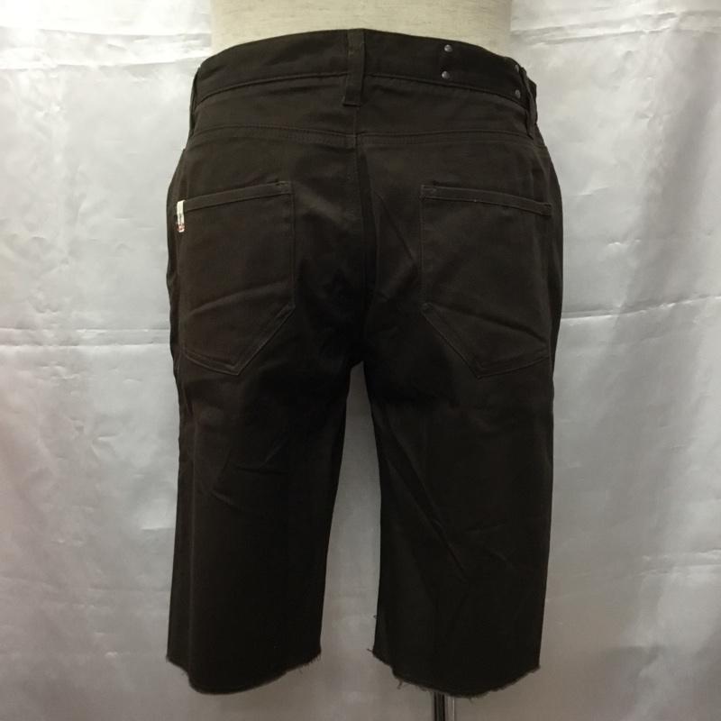古着 USED パンツ ショートパンツ ハーフパンツ ショートパンツ カジュアルパンツ 32インチ 無地 茶 / ブラウン /  メンズ USED 古着 中古 10108515