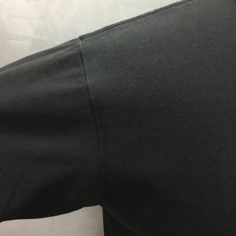 ザノースフェイス THE NORTH FACE Tシャツ 半袖 NT32145 ナショナルフラッグバックロゴTシャツ 半袖カットソー プリントTシャツ L プリント 黒 / ブラック /  メンズ USED 古着 中古 10120254