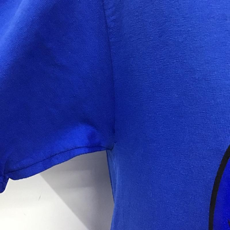 チャンピオン Campion Tシャツ 半袖 S プリント 青 / ブルー /  メンズ USED 古着 中古 10128345